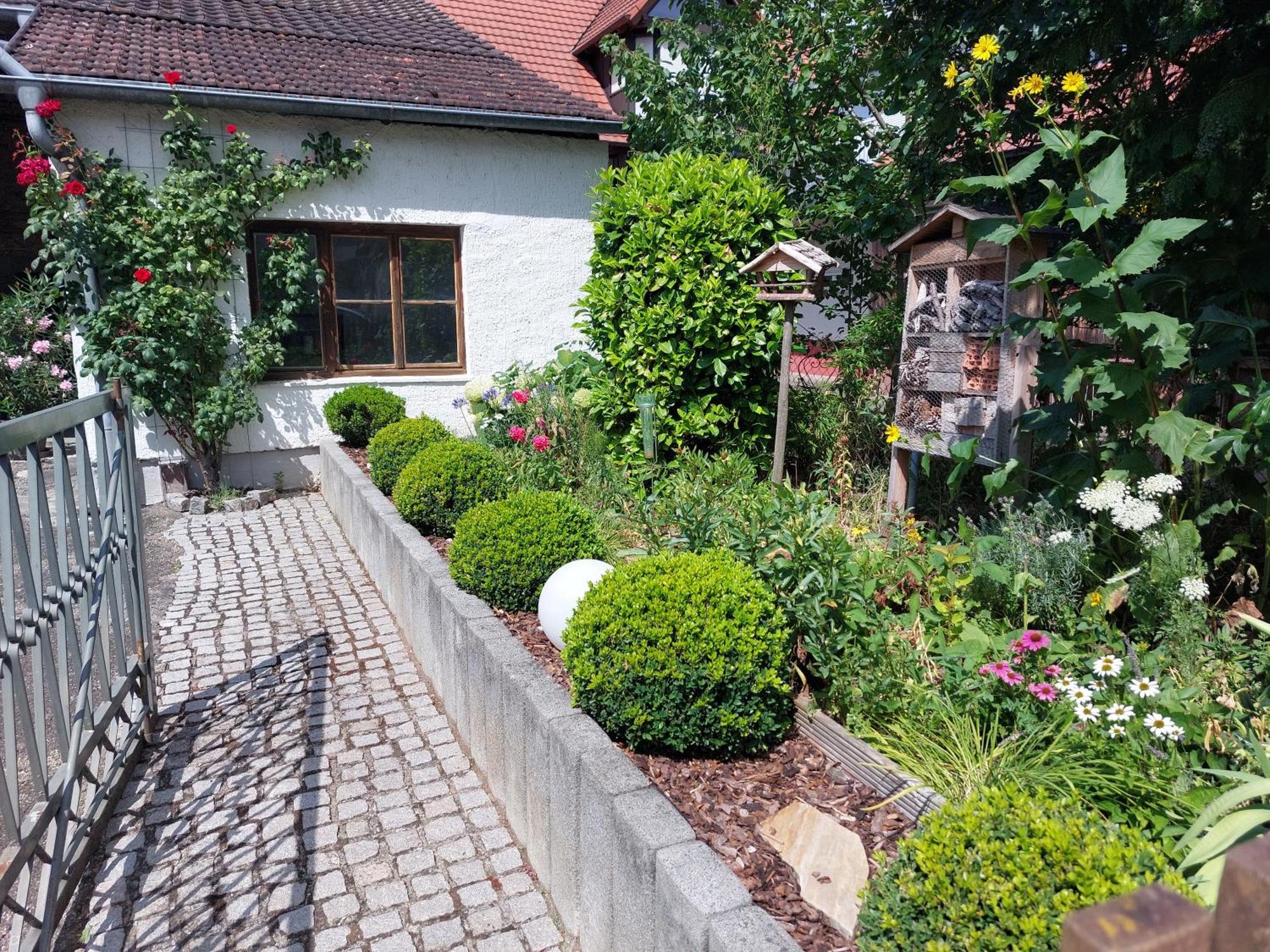 Kleines Bauernhaus Mit Nostalgischem Flair Villa Rheinhausen Esterno foto